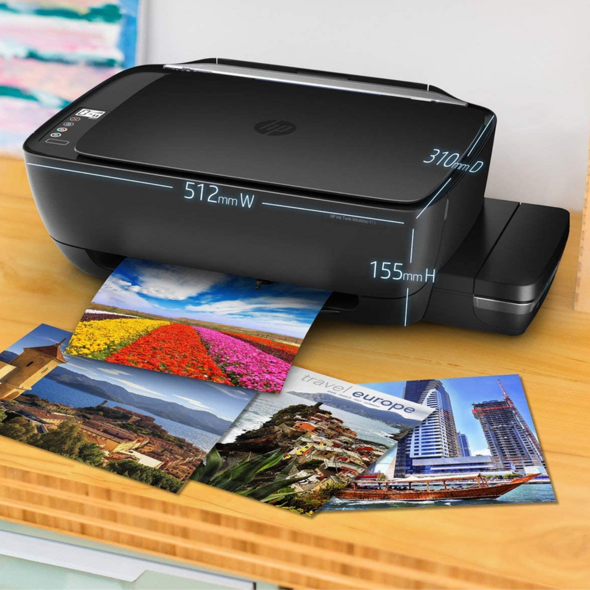 HP Ink Tank 315 All-In-One CISS Printer Z4B04A